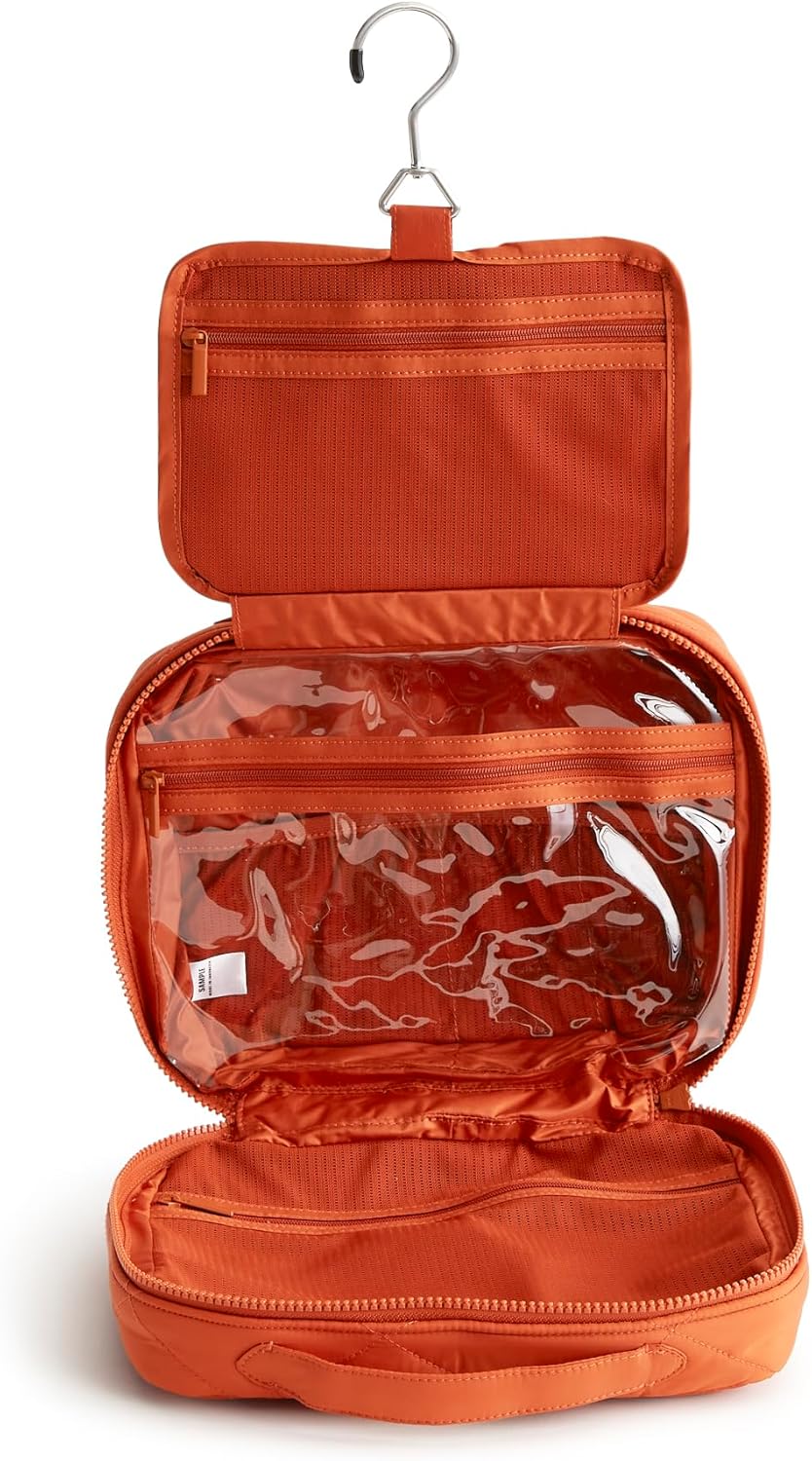 Vera Bradley Women's Featherweight Hanging Travel Organizer Makeup Bag