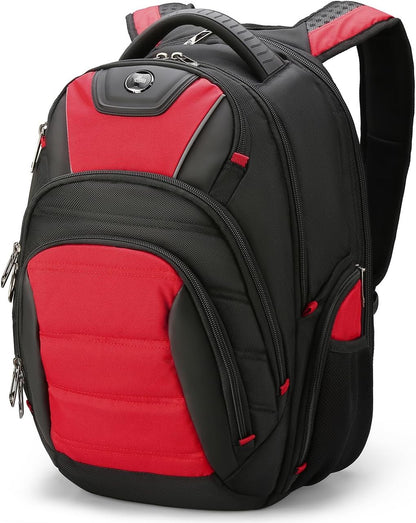 Swissdigital Design Men's Laptop Backpack for College and Business Travel with Integrated USB Charging Port and RFID Protection Fits 15.6" Laptops | J14-41