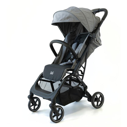 Guzzie+Guss Oxygen v2 Lightweight Stroller & Universal Cup Holder Bundle – Compact, Travel-Friendly Baby Stroller with Easy Fold Design + Adjustable Drink Holder for Strollers, Bikes, and More