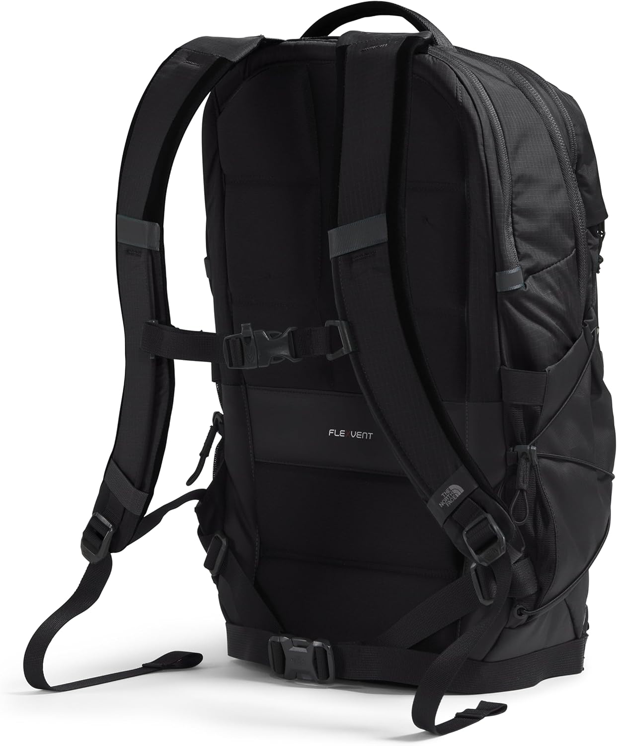 THE NORTH FACE Borealis Commuter Laptop Backpack | Water Repellent Finish, 16" Laptop Sleeve, Large Main Compartment for Everyday Carry, TNF Black/TNF Black-NPF, One Size