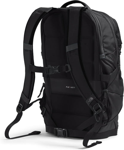 THE NORTH FACE Borealis Commuter Laptop Backpack | Water Repellent Finish, 16" Laptop Sleeve, Large Main Compartment for Everyday Carry, TNF Black/TNF Black-NPF, One Size