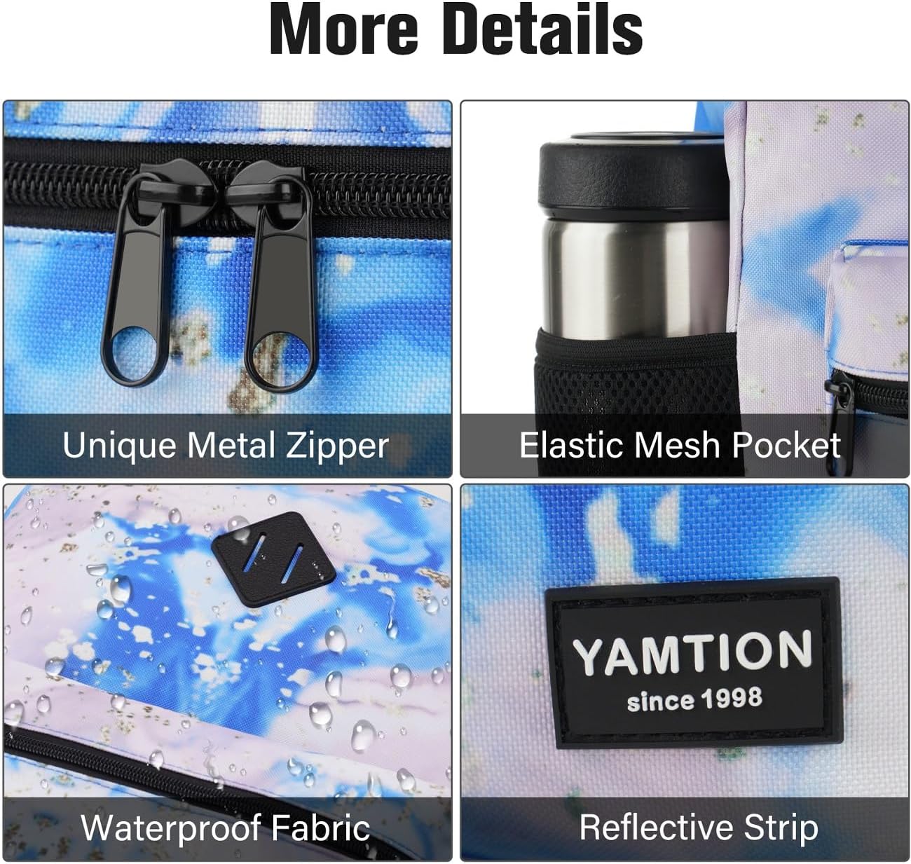 School Backpack,Classic Cute Bookbag Men and Teen Boy Schoolbag with USB Charging Port for High School College Office Work Travel