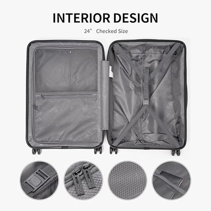 LEVEL8 Grace Luggage Sets Hardshell Suitcase - Image 5