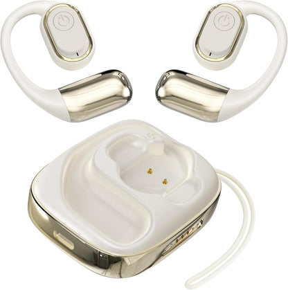 Ai Translation Earbuds Real Time, 3-in-1 Language Translator Earbud 144 Languages Wireless Translation Earbuds, Fit iOS and Android, Wireless Headphones for Travel Business Learning (White)