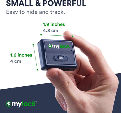 GPS Tracker for Vehicles with Magnet – 4G LTE Real-Time Location Device with App, Long Life Battery – Anti-Theft GPS Tracker for Car, Motorcycle, Scooter, Bike (Subscription Required, 1-Mo Free)