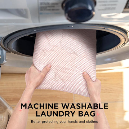 10 Set Compression Packing Cubes for Travel Essentials,Compressible Expandable Packing Cubes for Suitcase,OlarHike Luggage Organizer Bags for Travel,Handy Helper for Organizing Clothes(Pink Stripped)