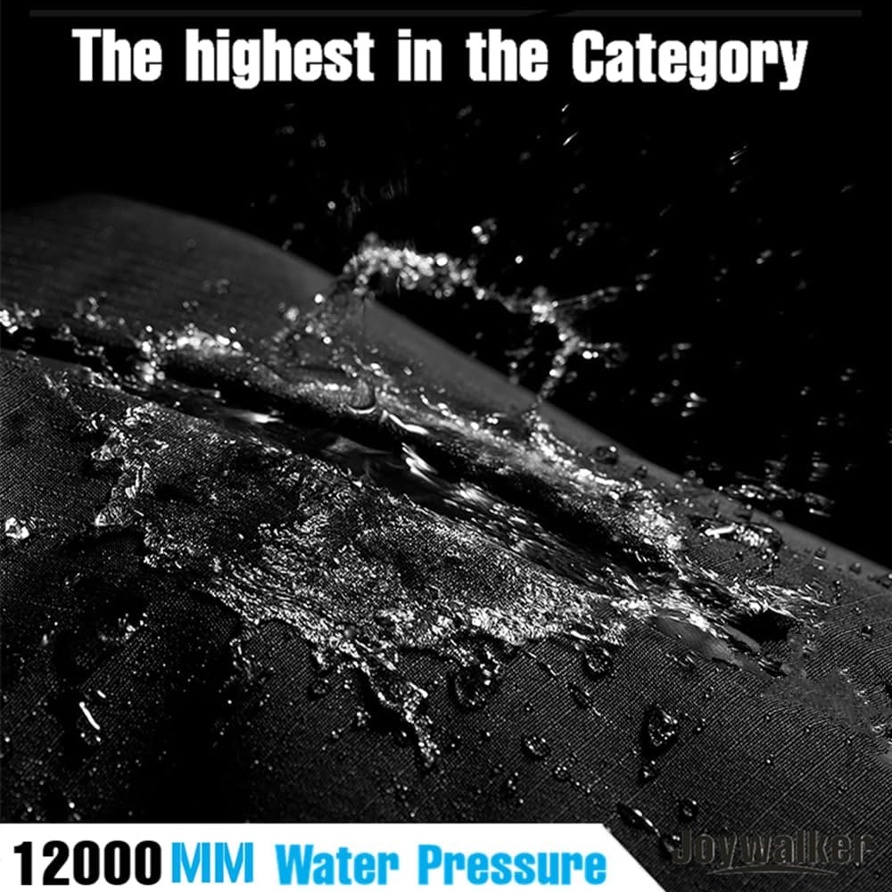 Joy Walker Waterproof Backpack Rain Cover, 12000mm Ultra-Waterproof, Upgraded Ultra-Strong Multilayers, Antislip Buckle Strap
