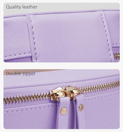 Clear Makeup Bag Small, TSA Approved Portable Toiletry Bag - Image 4