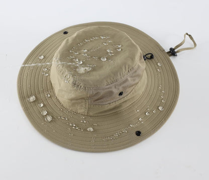 Home Prefer UPF50+ Mens Sun Hat Wide Brim Womens UV Protection Beach Bucket Hat for Fishing Hiking Snap Up Cowboy Hat