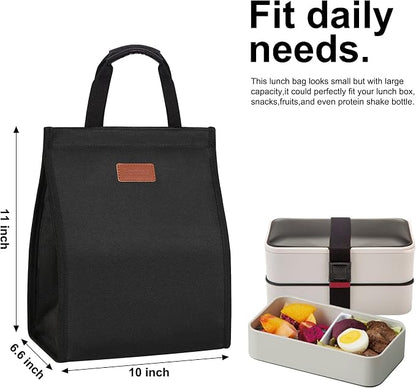 Lunch Bags for Women Insulated Reusable Lunch Tote - Image 2