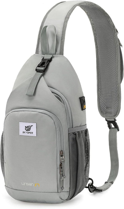 SKYSPER Sling Bag RFID Crossbody Sling Backpack Cross Body Shoulder Bag Travel Hiking Daypack for Women Men