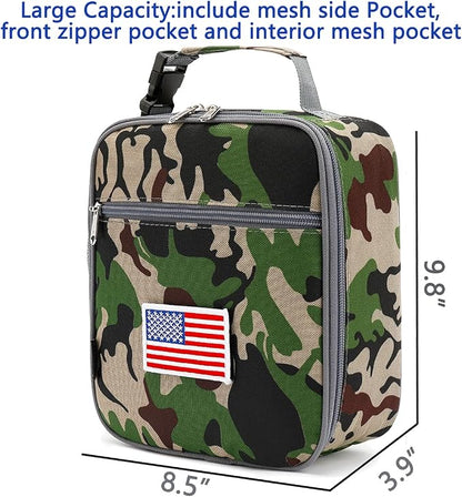 FlowFly Kids Lunch box Insulated Soft Bag Mini Cooler Back to School Thermal - Image 4