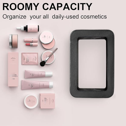 LETGO Clear Makeup Bags, TSA Approved Toiletry Bag - Image 4