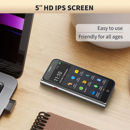 Language Translator Device No Wifi Needed, High-end Upgraded Ai Translator, Offline Real-Time Voice Spainish Translation, Support 139 Languages, Recording&Photo Premium Translation Device for Business