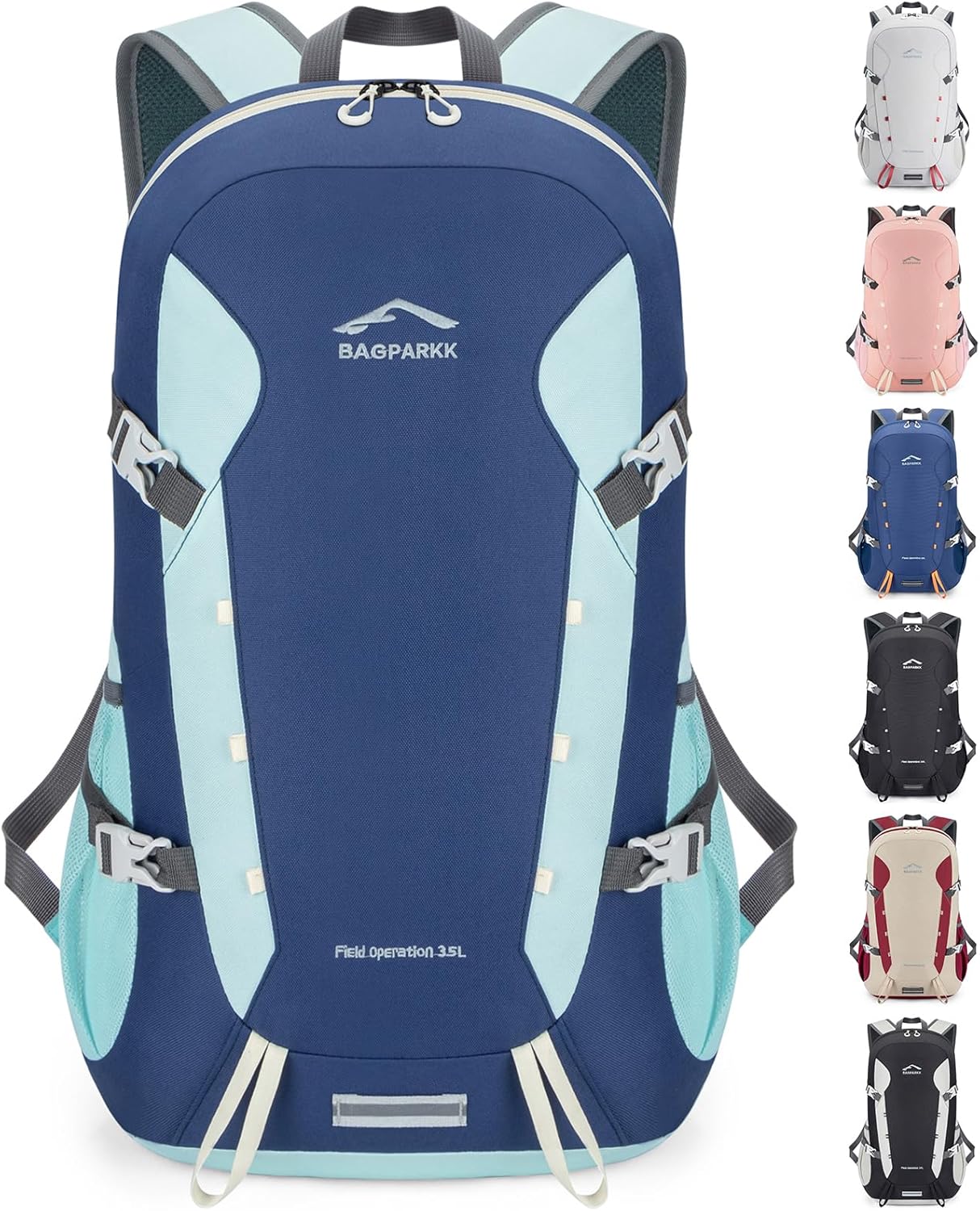 Hiking Backpack,Large 35L Travel Backpacks for Men Women,Water Resistant Ultra Lightweight Foldable Packable Camping Daypack for Outdoor Sports