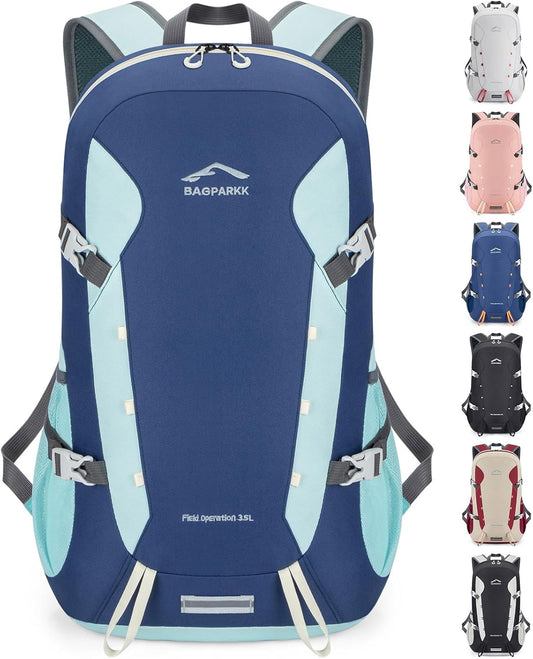 Hiking Backpack,Large 35L Travel Backpacks for Men Women,Water Resistant Ultra Lightweight Foldable Packable Camping Daypack for Outdoor Sports