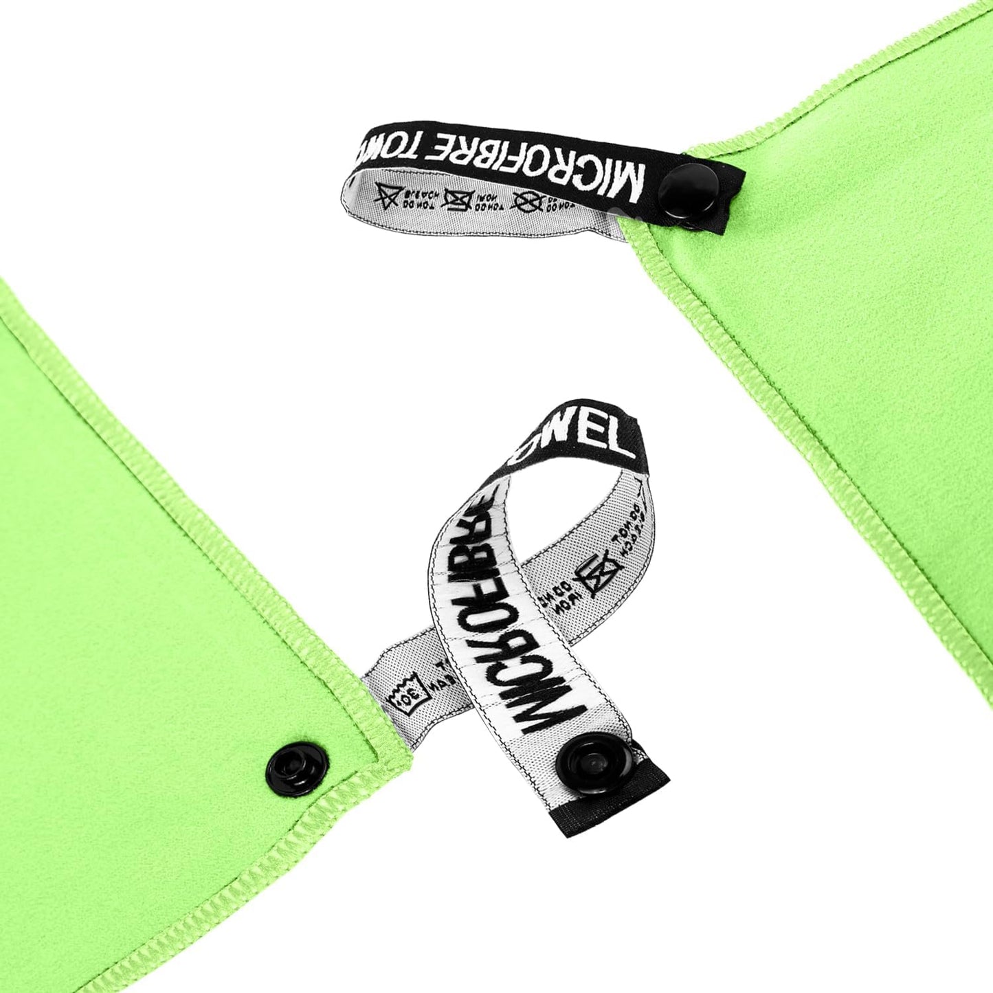 Microfiber Travel Towel, Soft Lightweight Quick Dry Towel, Super Absorbent Compact Travel & Sports & Beach Towels for Camping, Backpack, Gym, Swimming, Yoga, Hiking (L:24"×48" -Fluorescent)