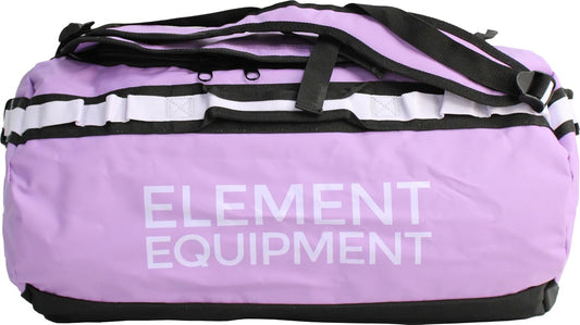 Element Equipment Trailhead Duffel Bag Shoulder Straps Waterproof Violet/Lavendar Medium