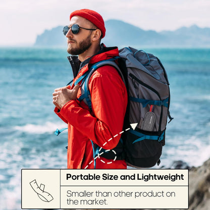 Travel Utensils with Case, Quatish Portable Silverware Set for Work, Stainless Steel Reusable Travel Cutlery Set, Fork and Spoon Set for Camping, EDC Gadgets, Lunch Box for Men, Purple