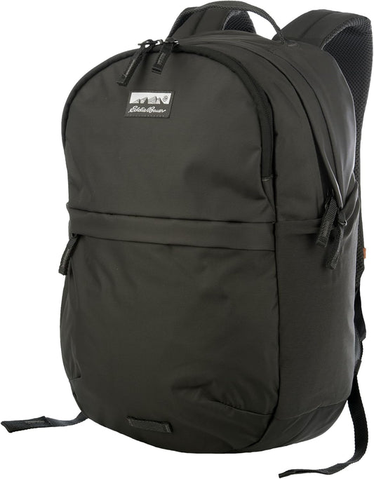 Eddie Bauer 26L Venture Backpack, Hydration and Laptop Compatible Daypack, Carbon Black