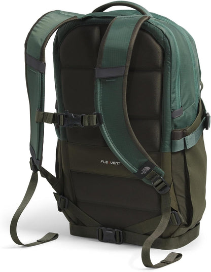 THE NORTH FACE Recon Everyday Laptop Backpack | Daypack with Water Repellent Finish, 16" Laptop Sleeve, 2 Water Bottle Pockets, Duck Green/New Taupe Green, One Size