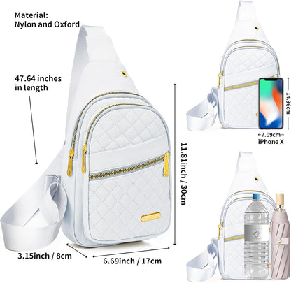 Small Sling Bag For Women Men Casual Crossbody Sling Backpack