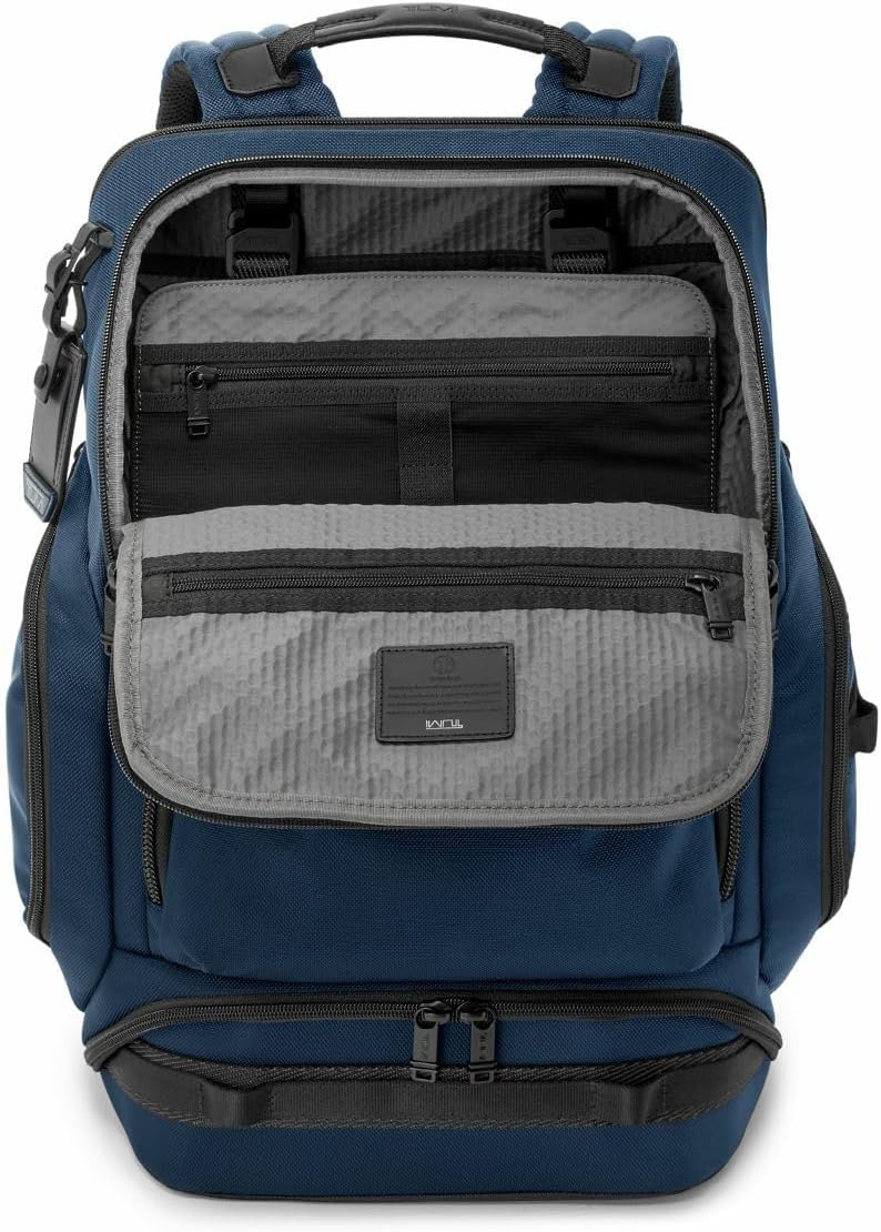 TUMI - Alpha Bravo Renegade Backpack - Travel Backpack & Laptop Bag - With TUMI Tracer - 18.5" X 12.8" X 7.0" - Navy