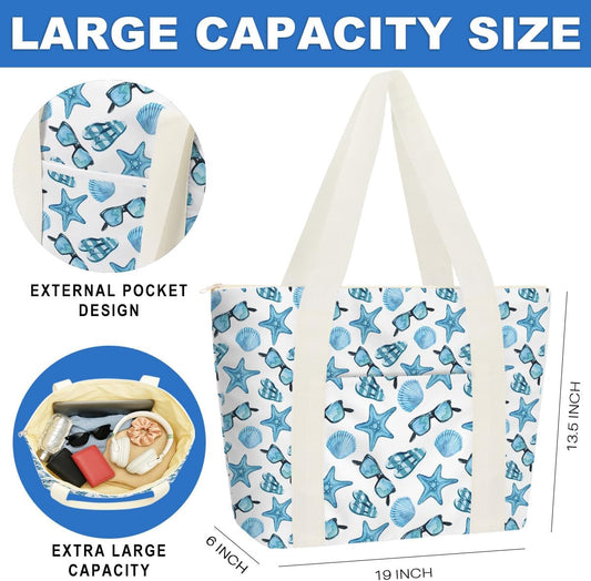 Beach Bags Wet Bag for Swimsuit Tote Bag for Friends Travel Gifts, Aloha Bags Waterproof Vacation Essential