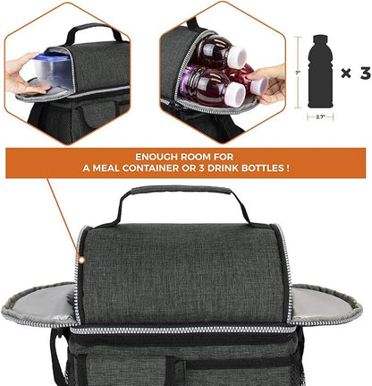 OPUX Lunch Box for Men, Adult Lunch Box Cooler, Insulated Lunch Bag Women - Image 7