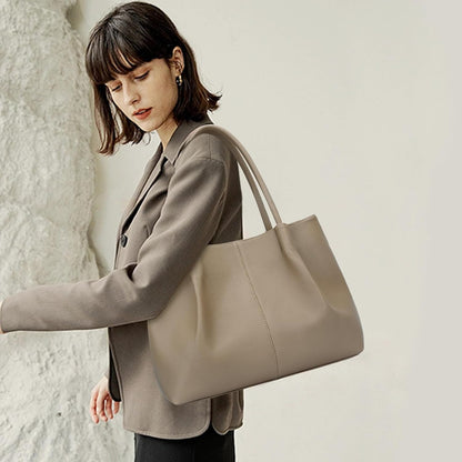 KKXIU Tote Bag for Women Vegan Leather Shoulder Purse Large Capacity Travel Bag