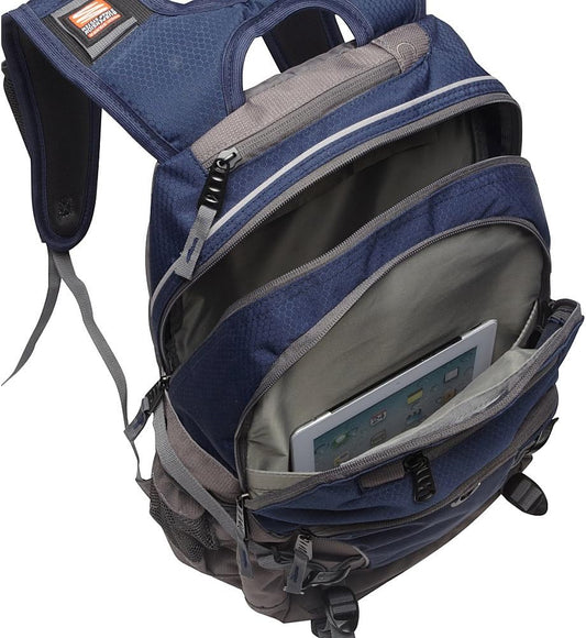 High Sierra Loop Backpack, Travel, or Work Bookbag with tablet sleeve, One Size, Urban Camo