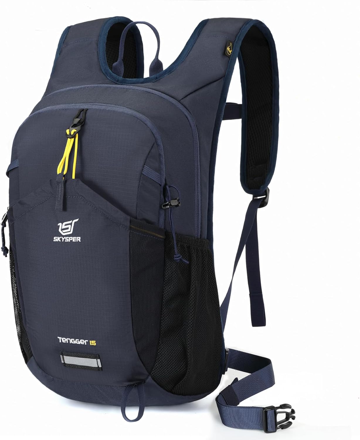 SKYSPER Hiking Backpack 15L Lightweight Walking Daypack for Camping Travelling Daytrip Small Trail Bagpack for Men Women