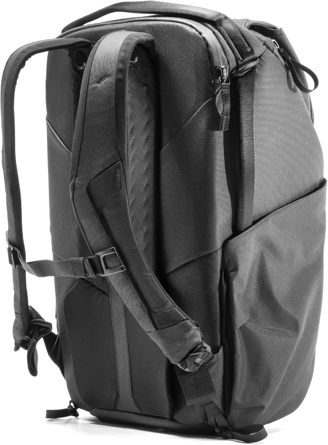 Peak Design Everyday Backpack 30L, Black, MagLatch Top, Dual Side Access, FlexFold Dividers, Fits 15" or 16" Laptop, For Camera Carry, Daily Commutes or Travel, Versatile Backpack for Men and Women