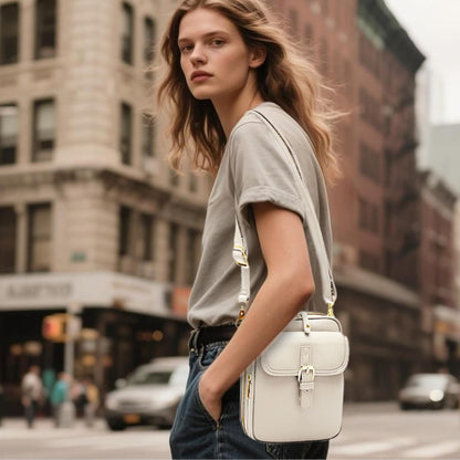 1060 Leather Crossbody Bags for Women Anti-Theft Vegan Purse with Card Slots, Travel Shoulder Bag, Waterproof Crossbody Purse