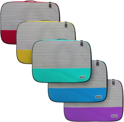 Medium Packing Cubes for Suitcases - 5 Pcs set of Packing Cubes for Travel Carry on Suitcase Organizer Bags - Travel Cubes Organizer Bags for Luggage