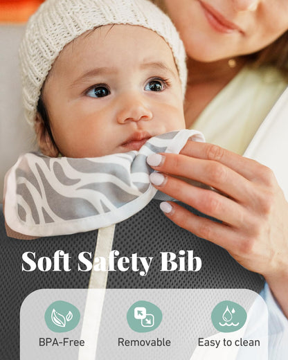 Baby Carrier, Baby Holder Carrier Newborn to Toddler - Ergonomic, Cozy and Breathable Baby Carrier with Hip seat for 7-50lbs