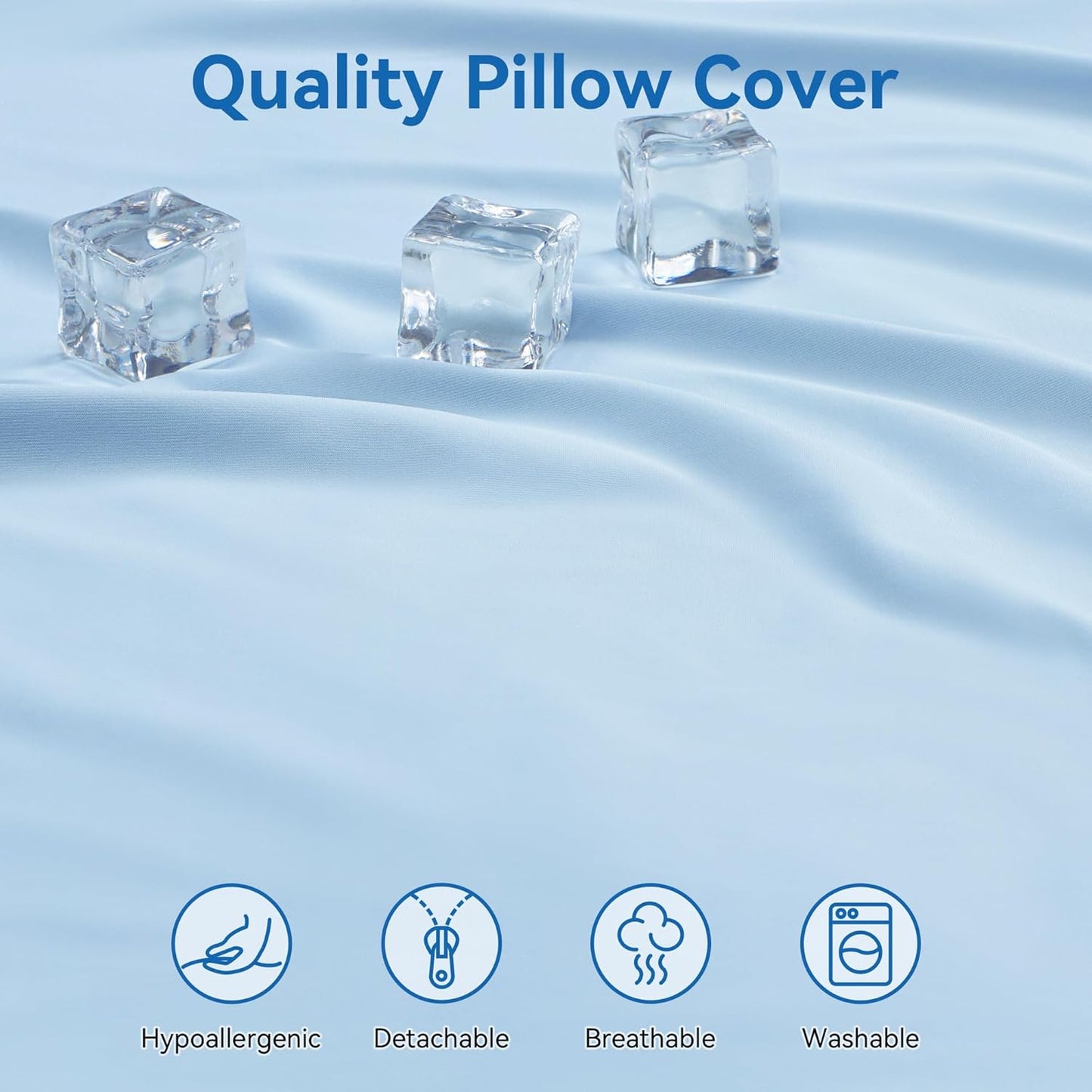 AM AEROMAX Queen Size Firm Contour Memory Foam Pillow, Cervical Pillow for Neck Pain Relief, Neck Orthopedic Sleeping Pillows for Side, Back and Stomach Sleepers.