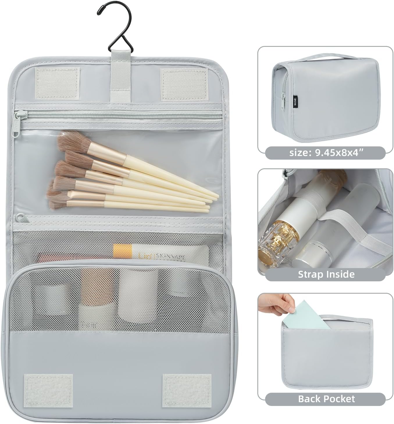 BAGAIL 6 Set/8 Set/10 Set Packing Cubes Various Sizes Packing Organizer for Travel Accessories Luggage Carry On Suitcase