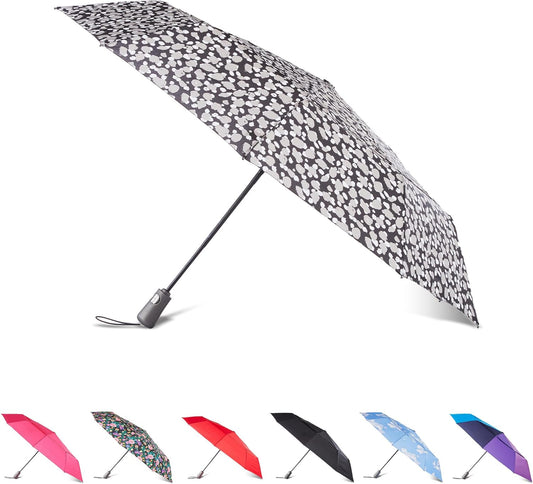 totes Men's and Women's Ultimate Folding Umbrella with Auto Open Close Windproof Sun Protection