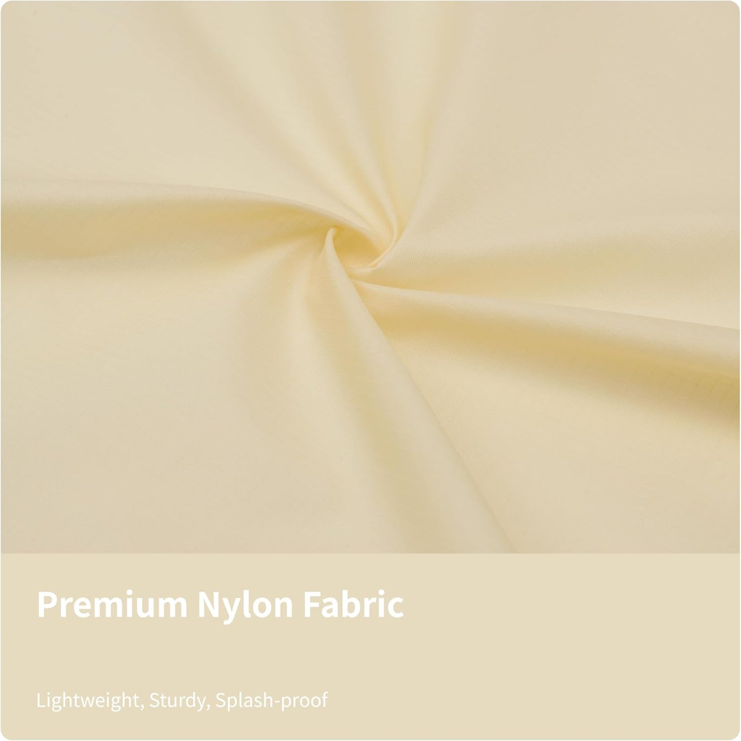 Cipway 5 Set Packing Cubes for Travel Suitcase Organizer for Accessories Luggage Carry On Suitcase Lightweight Vanilla Cream