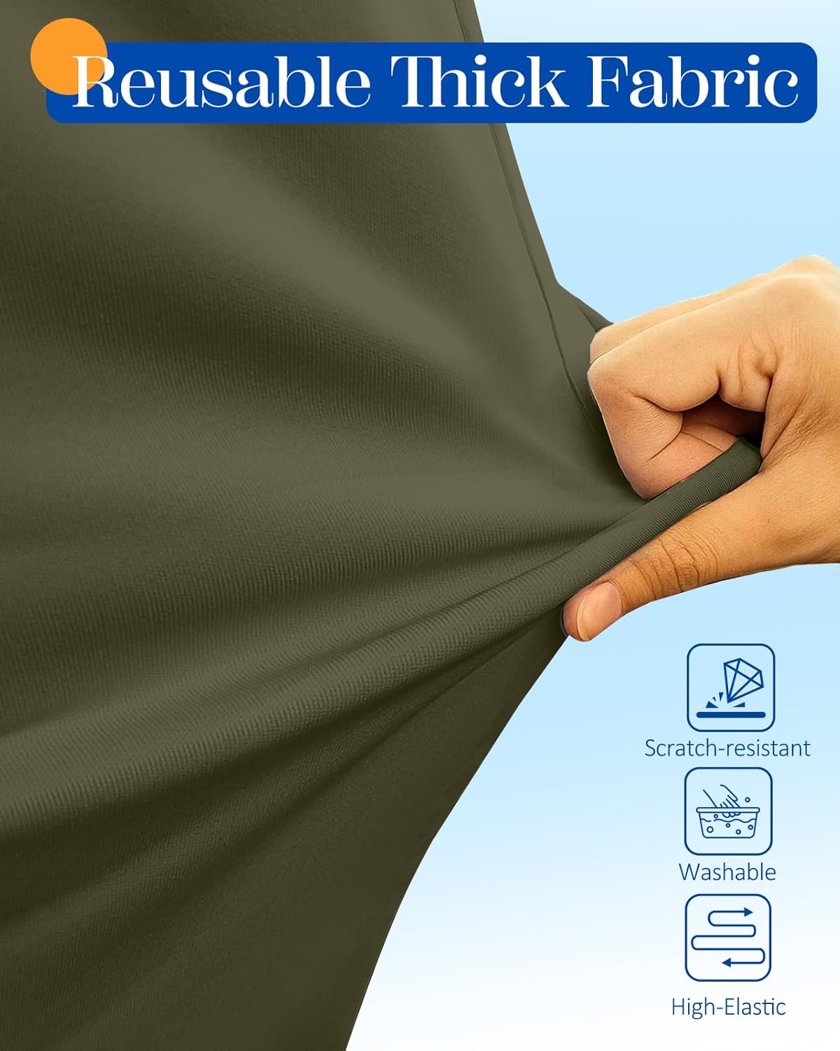 Slohif Luggage Cover for Suitcase Tsa Approved Protector - Luggage Sleeve Suit Case Cover Travel Stretch Large Baggage Case Protective Washable Fit 29-30 Inch Green