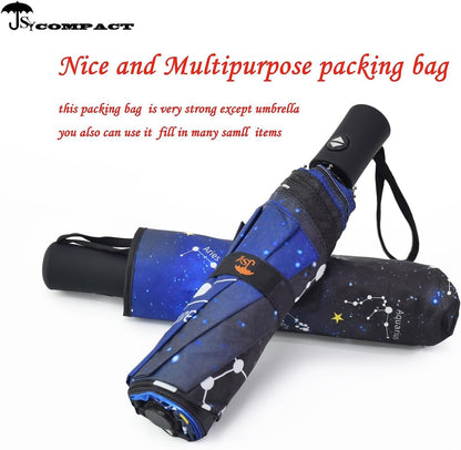 SY COMPACT Travel Umbrella Windproof Automatic Umbrellas Small Compact UV Sun Protection Factory Outlet Umbrella