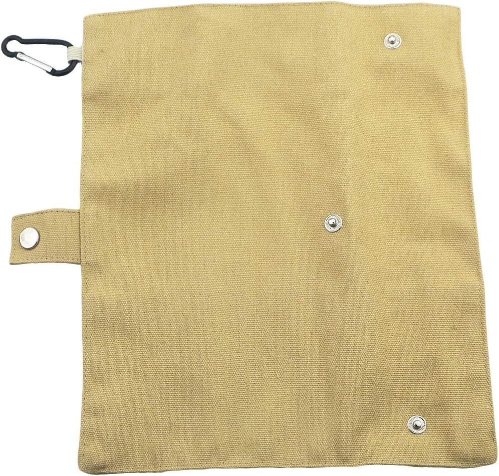 Gugrida Luxury Rose Gold Matte Portable 18/10 Stainless Steel Travel Flatware Sets of 7 Portable Camping Cutlery Set, Healthy & Eco-Friendly Flatware Set with Carrying Case for Travel or Camping