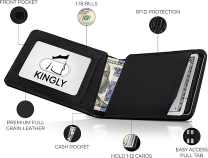 Kingly Cash Pocket Slim Wallet for Men - Image 2