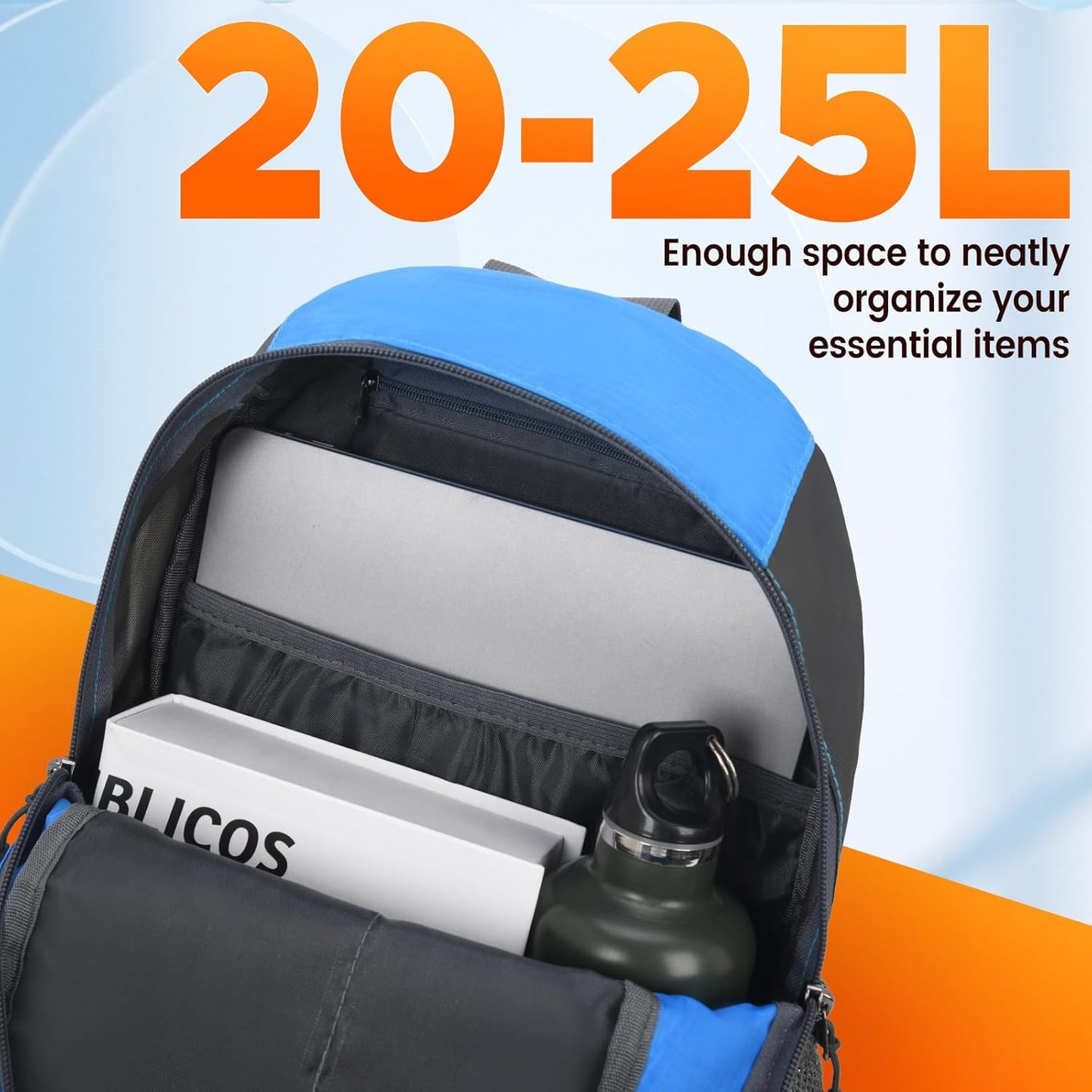 sunhiker Cycling Hiking Backpack Water Resistant Travel Backpack Lightweight SMALL Daypack M0714