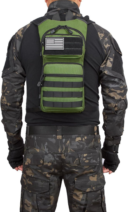 ATBP Insulated Hydration Pack Hiking Water Backpack Running Vest with 3L TPU Bladder Bag for Marathon Cycling Men