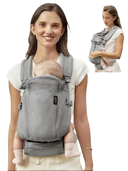 GROWNSY Baby Carrier Newborn to Toddler 7-44lbs, All Season Design by GROWNSY
