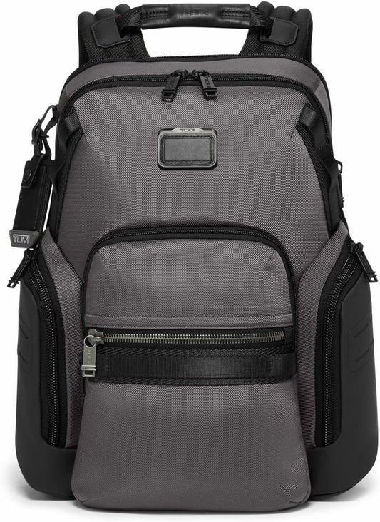 TUMI - Alpha Bravo Navigation Backpack - Everyday Travel Backpack - Fits Up to 15" Laptop - 16.0" X 14.0" X 7.3" - Charcoal
