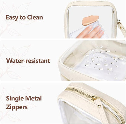 PACKISM Small Clear Makeup Bag - Image 7