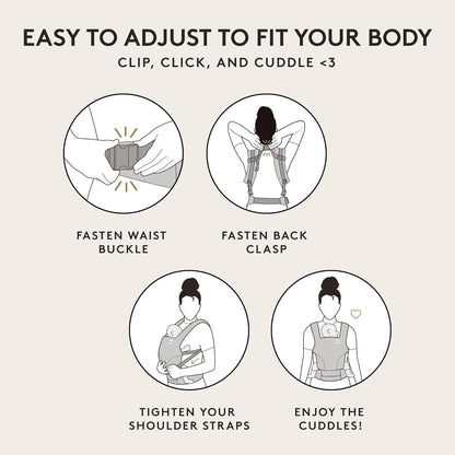 Baby Tula Explore Carriers - Breathable Baby Carrier Newborn to Toddler - Adjustable Toddler Carrier - Multiple Ergonomic Positions Front and Back - Ergonomic Fit for 7-45 lb - Cotton, Discover